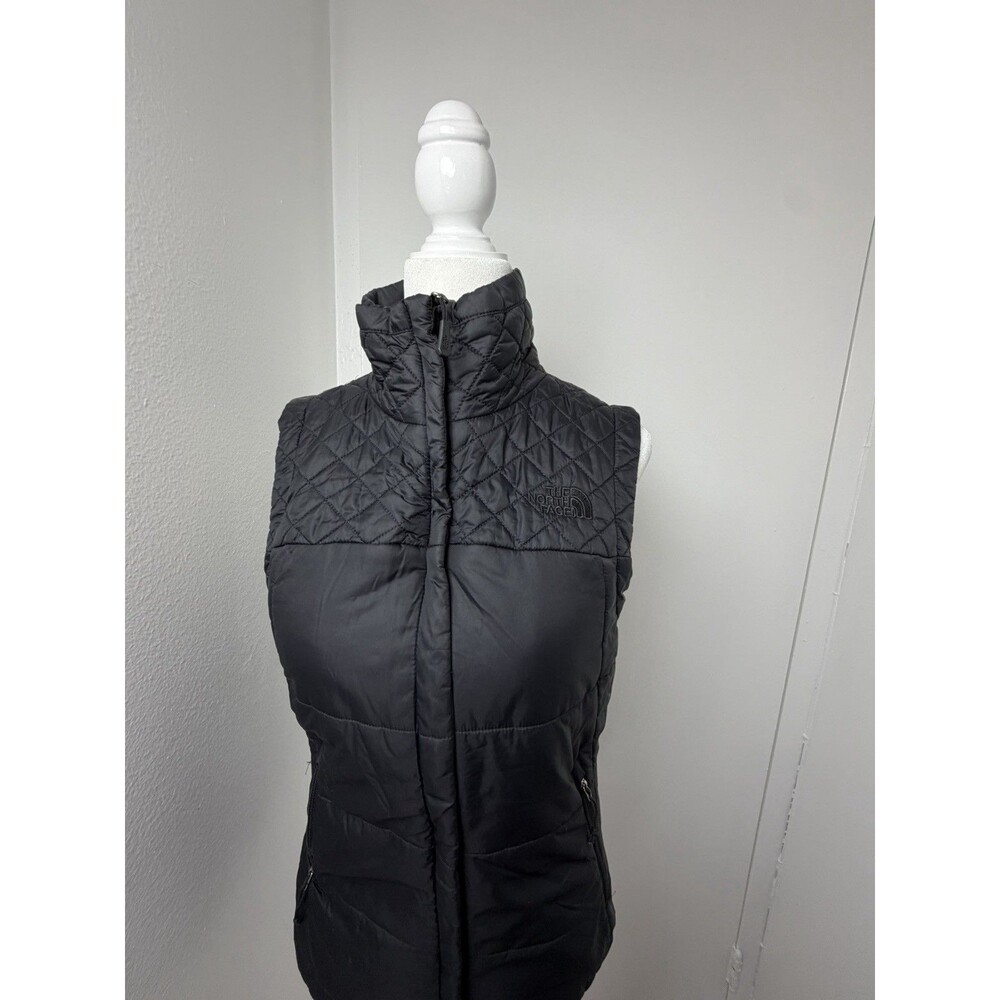 The North Face Women’s Black Quilted Insulated Full Zip Puffer Vest Size XS - Picture 7 of 13